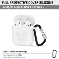 เคส ยางซิลิโคน ป้องกัน กรอบ AirPods - Protective Silicone Cover for Apple AirPod Charging Case