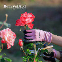 Berry&amp;Bird ถุงมือสวนป้องกันการลื่นไถลสวมทนแรงดึงระบายอากาศสวนงานบำรุงรักษาบ้านบรรจุภัณฑ์การขนส่ง