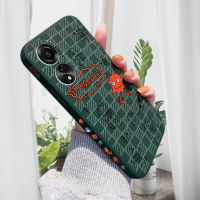 เคส PMP เคส Hp สำหรับ OPPO A78 4G A78 4G ใหม่การ์ตูน I Am Monster Design กรณีโทรศัพท์ดีไซน์ด้านข้างรูปแบบขอบสี่เหลี่ยมของเหลวปลอกซิลิโคนคลุมทั้งหมดกล้องเคสป้องกันทนแรงกระแทก