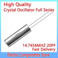 10PCS/Lot 2Pin 3080 14.7456MHZ Frequency Resonator Oscillator Quartz Crystal Cylender 3*8mm 20PF ±20PPM Crystal Oscillator