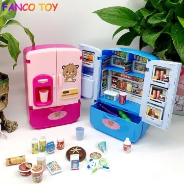 Mini Kitchen Toy Set With Simulated Home Appliances For 3-6 Years Old Kids  To Play House Cooking, With Random Accessories