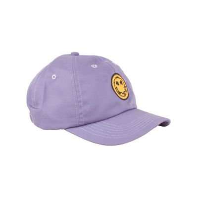 หมวกข้าง - HS009 หมวกโปโล สีม่วง