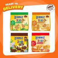 Leibniz zoo มีให้เลือก4รสชาติ Original butter biscuits Cocoa Jungle Milk&amp;Honey Spelt&amp;Oats ขนาด100 กรัม