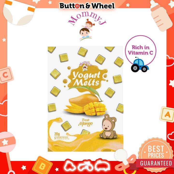Mommyj Yogurt Melt Mango 20g Lazada