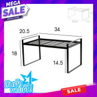 ชั้นวางของในครัว วางจาน เครื่องปรุง สามารถใช้เสริมในตู้ครัว ชั้นวางอเนกค์ประสงค์ ชั้นวางฟองน้ำ วางจาน ชั้นวางของ ชั้น