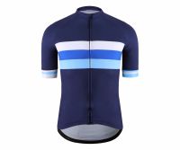 SPEXCEL Classic mesh Breathable pro short sleeve cycling jerseys High quality bicycle shirt blue stripe design bicycle equipment