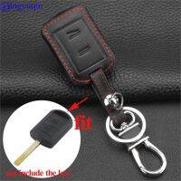 wenminr jingyuqin maizhi 2 Buttons Remote Car Key Leather Case Key Cover for Opel Corsa Combo Meriva FOB Styling