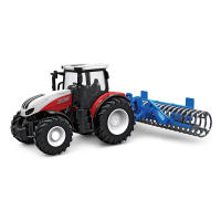 รถบังคับ รถไถ่นาบังคับ รถเกี่ยว รถแทรกเตอร์ฟาร์ม TRACTOR FARM MACHINE 1/24 Scale RC วิศวกรรมยานพาหนะ รถบรรทุกฟาร์มรุ่น 6636