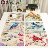 【CC】✚卍ஐ  Placemat Poster Print Dining Table Mats Coaster Bowl Cup 42x32CM