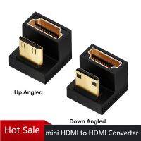 เอชดีเอ็มไอเล็กตัวผู้เป็น HDMI อะแดปเตอร์2.1ตัวเมียตัวแปลงรูปตัวยูแบบมีมุม360องศา4K 8K 60Hz