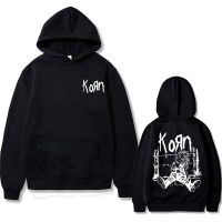 Rock Band Korn Graphic Hoodie Mens Fashion Streetwear Man Sweat Loose Hoodies Men Cotton Sweatshirt Punk Male Pullover Size XS-4XL