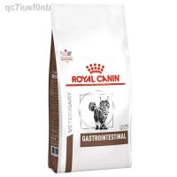 [โปรโมชั่นโหด] ส่งฟรี 100 % ต้นฉบับรุ่นล่าสุดของปี 2021 รับประกัน ⊙┅♂Royal Canin Gastrointestinal Cat 2 กก อาหารแมว โรคระบบทางเดินอาหาร ถ่ายเห