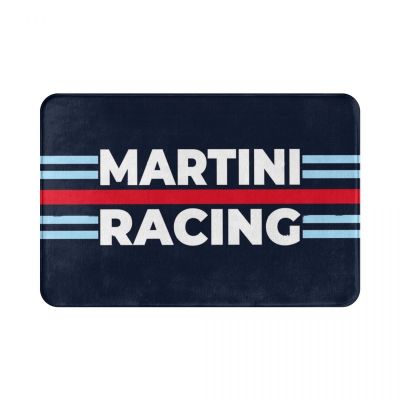 （A SHACK） Martini Racing PolyesterRug พรมปูพื้น Footpad แผ่นรองฝ่าเท้ากันลื่นระเบียงการ์ตูน