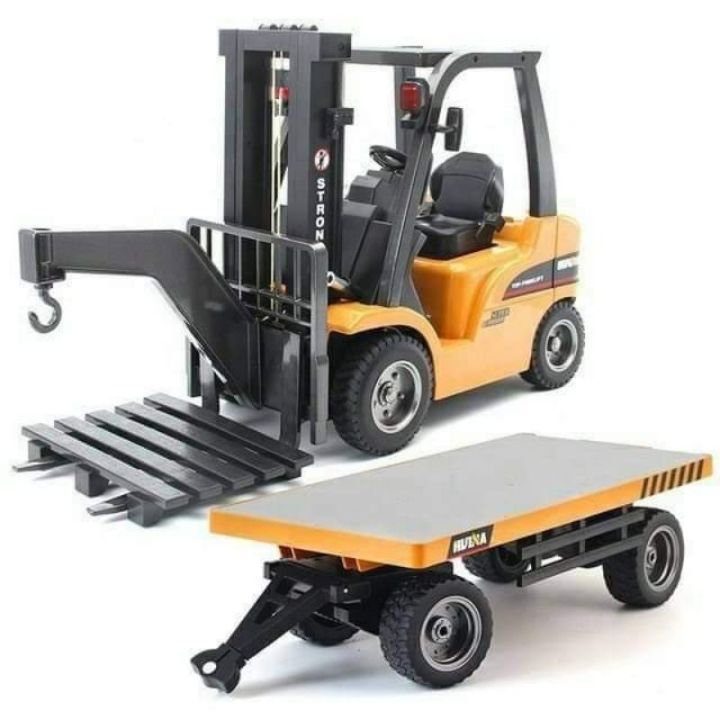 รถบังคับ-รถโฟล์คลิฟท์พร้อมตัวลาก-huina-1576-forklift-double-eagle-loader-รถบรรทุกเครน-รถบังคับ-รถบังคับวิทยุ-1-10-2-4ghz