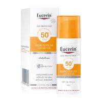 (Best Seller) Eucerin Sun Age Repair Serum SPF 50+ PA+++ 50ml. ( ครีมกันแดด Sunscreen )