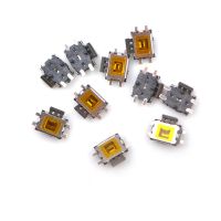 10ชิ้น Yd-3414 4ขา Smt Smd ด้านข้างสวิตช์ปุ่มกดแบบสัมผัสขนาด Dc 12V 0.5a