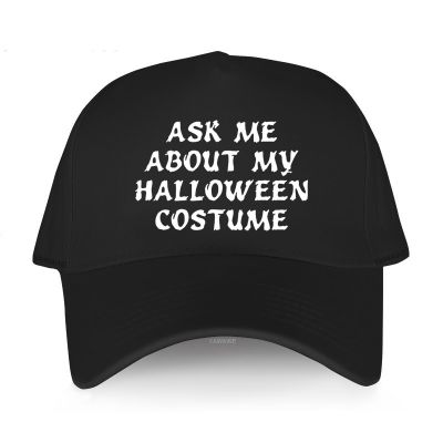 New Leisure and comfortable Men hat Ask Me About My Halloween Summer Cotton print caps Breathable outdoor Baseball cap teens