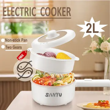 Electric Cooker Multifunctional Non-Stick Pan Hot Pot Mini Rice Cooker  Steamer