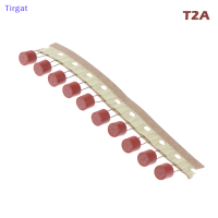 ?【Lowest price】Tirgat 10pcs round FUSE SLOW blow T500mA T1A 1.25A 1.6A 2A 2.5A 3.15A 4A 5A 6.3A 8A 10A 250V 382พลาสติก T2A LCD TV Power Board เครื่องกรองน้ำทั่วไป