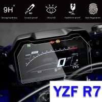 ○ แผงหน้าปัดรถจักรยานยนต์ R7ฟิล์มป้องกันสำหรับ YAMAHA YZF R7 R7ป้องกันรอยขีดข่วนฟิล์มกันหน้าจอ2021 LCD TFT