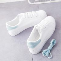 ┇  Tenis Feminino Leather Shoes Trend Flats Sneakers Vulcanized Platform Zapatillas De Mujer