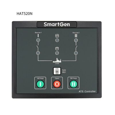 HAT520 ATS HAT520N ควบคุมสำหรับการวัดและแสดงผลเครื่องกำเนิดไฟฟ้า2ทาง3เฟสแรงดันไฟฟ้าและความถี่