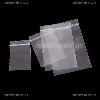 100pcs Thick Selfseal Bags Resealable Plastic Zip Lock Packaging Bags Storange
