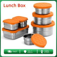 hot【cw】 304 Round With Lid Refrigerator Food Bento Sealed Storage