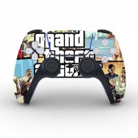 Grand Theft Auto V GTA 5 Protective Cover Sticker For PS5 Controller Skin For Playstation 5 Gamepad Decal PS5 Skin Sticker Vinyl