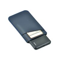 □ Double decker style sleeve pouch covermicrofiber leather Phone sleeve case for HuaWei Mate 20 Pro XWith card pocker