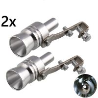 2x Turbo Sound Roar Whistle Oversized Loud XL Exhaust Pipe