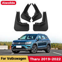 รถ Fender Mud Flaps สำหรับ Volkswagen VW Tharu 2019 2020 2021 2022 Splash Guards MudFlaps ด้านหน้าด้านหลัง Mudguards อุปกรณ์เสริมอัตโนมัติ