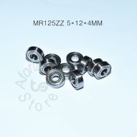 【CW】℗  MR125ZZ 5x12x4(mm) 10piece free shipping ABEC-5 bearing Metal Sealed Miniature MR125 chrome steel bearings