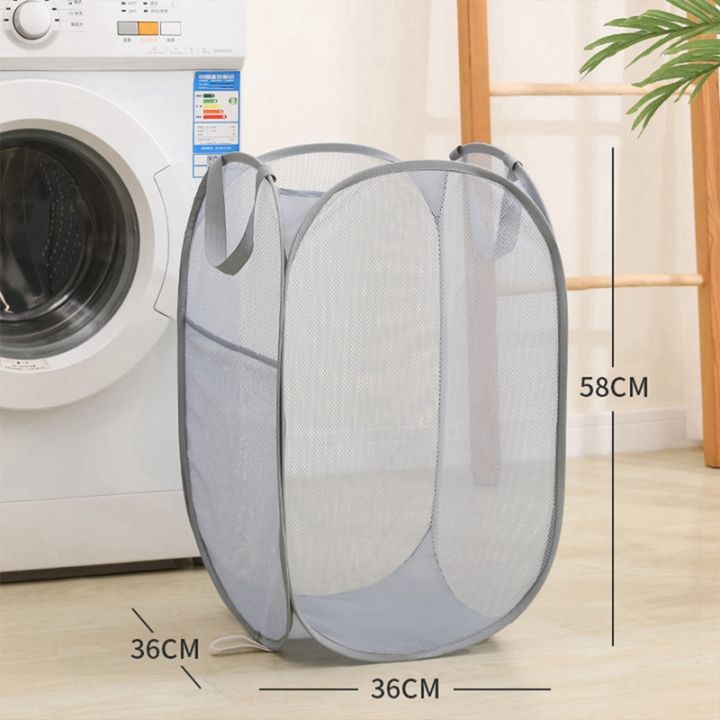 3-pack-collapsible-laundry-basket-gray-strong-mesh-up-laundry-hamper-for-laundry-with-side-pocket-reinforced-handles