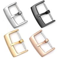 【Jump】12Mm 14Mm 16Mm 18Mm 20Mm 316L Stainless Steel Clasp For Omega Watch Clasp Watch Accessories Pin Buckle Silver Gold Black Buckle