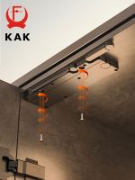 KAK Push to Open Cabinet Catches Hidden Cabinet Handles Damper Buffer for Wardrobes Soft Closing Automatic Door Closer Hardware