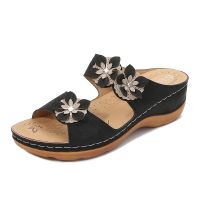 [COD] Yasi 2021 Sandals New Thick Bottom Round Toe Ladies Slippers Border