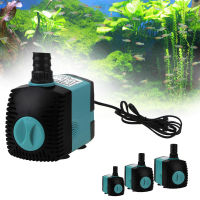 Aquarium Pump 31025W EUUS Plug Fish Tank Fountain Submersible Water Pump Ultra-Quiet Filter Fish Pond with Suction Cups