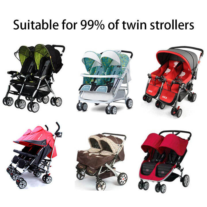 stroller-rain-cover-protection-pvc-accessories-waterproof-zipper-open-twin-baby-transparent-foldable-wind-dust-shield-universal