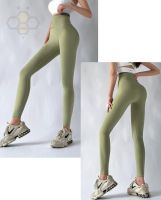 ∈┅ Aiden001 High-Waisted Belly-Shrinking Hip-Lifting Fitness Pants Can Be Worn Outside Breathable Quick-Drying Shaping Color Matching Sports Yoga Pants 6225