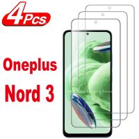 ฟิล์มปกป้องหน้าจอ2/4ชิ้นสำหรับ OnePlus Nord 3กระจกเทมเปอร์