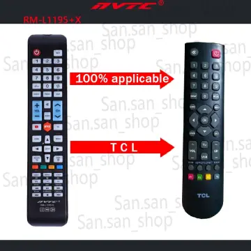 Télécommande Universelle Télévision Tcl LEDtv Lcdtv HDtv 3Dtv