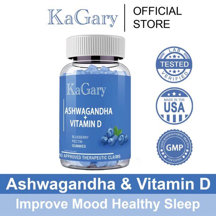 KaGary Ashwagandha Gummies Improve Sleep and Mood Relieve Fatigue