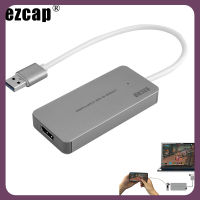 Ezcap265 1080P HDMI ไปยัง USB 3.0 Type C กล่องบันทึกเกมการ์ดบันทึกวิดีโอสำหรับ PS3 PS4สวิตช์ XBOX แล็ปท็อป PC การสตรีมสด