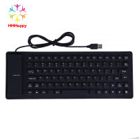 85-key Flexible Soft Silicone Keyboard Waterproof Dustproof Desktop Usb Roll Up Keyboard For Pc Laptop Notebook