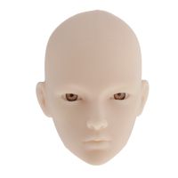 (Popular toys) 6th BJD ตุ๊กตาสาว Unpainted Head Mold Kids DIY Making Up Practice Toy Supplies