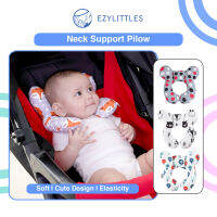 Ezylittles หมอนรองคอเด็กเด็กเด็กรถที่นั่งรถเข็นเด็ก Pram Head Body Support Cushion U-Shape หมอน