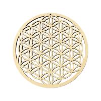 Flower Of Life Wall Art Sacred Geometry Wood Wall Art Flower Of Life Spiritual Home Decor For Yoga/Meditation Chakra Crystal Grid Board handsome