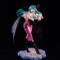 2023 23ซม. Morrigan Aensland Vampire Action Figure Collection ของเล่นตุ๊กตาของขวัญคริสต์มาสพร้อมกล่อง