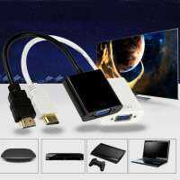 เอชดีเอ็มไอ to VGA Converter cable , Adapter for computer PC/notebook DVD (&amp;more) connect to TV Monitor Projector